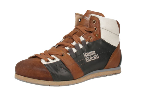 Kamo Gutsu TIFO-105 - Herren Freizeitschuhe - Cognac-Antra