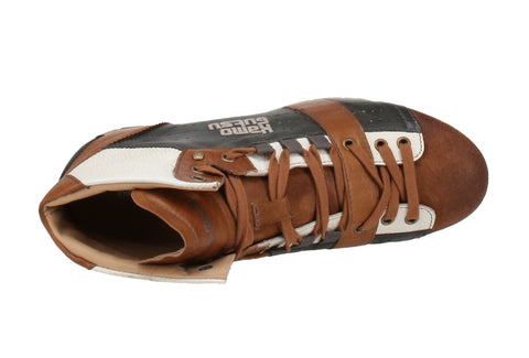 Kamo Gutsu TIFO-105 - Herren Freizeitschuhe - Cognac-Antra