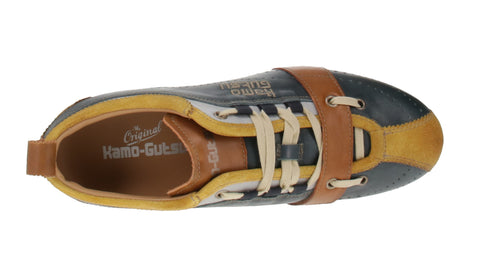 Kamo-Gutsu TIFO-017 - Herren Freizeitschuhe - Giallo-Navy