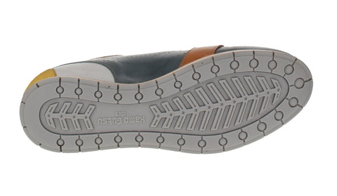 Kamo-Gutsu TIFO-017 - Herren Freizeitschuhe - Giallo-Navy