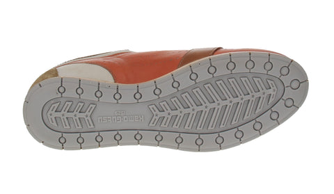 Kamo-Gutsu TIFO-017 - Herren Freizeitschuhe - Kaki-Arancio