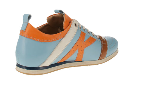 Kamo-Gutsu TIFO-042 - Herren Freizeitschuhe - Cielo-Arancio FS 25