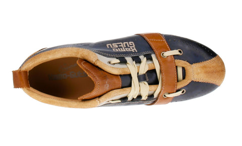 Kamo Gutsu TIFO-017 - Herren Freizeitschuhe - Mustard-Navy
