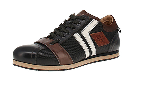Kamo Gutsu TIFO-030 - Men's casual shoes - Nero-Combi