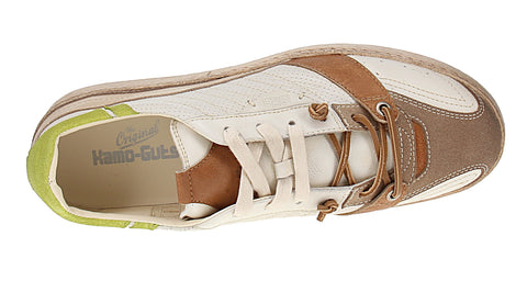 Kamo-Gutsu Gioco-003 - Herren Schuhe Sneaker - Ecru-Bianco