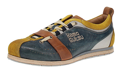 Kamo-Gutsu Tifo-017 - Herren Schuhe Sneaker - Giallo-Navy