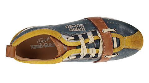 Kamo-Gutsu Tifo-017 - Herren Schuhe Sneaker - Giallo-Navy