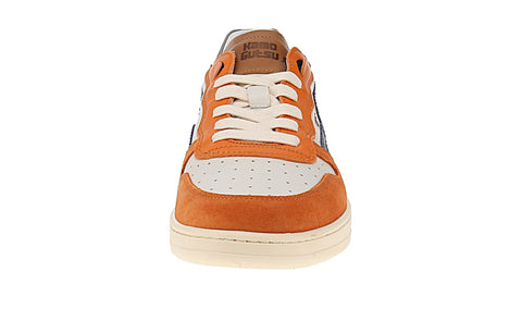 Kamo-Gutsu Campo-048 - Herren Schuhe Sneaker - Arancio-Denim