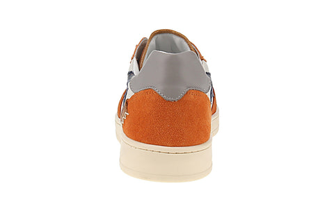 Kamo-Gutsu Campo-048 - Herren Schuhe Sneaker - Arancio-Denim