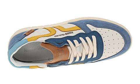 Kamo-Gutsu Campo-048 - Herren Schuhe Sneaker - Blue-Tuorlo