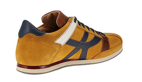 Kamo-Gutsu Tifo-044 - Herren Schuhe Sneaker - Mustard-Oil-Denim