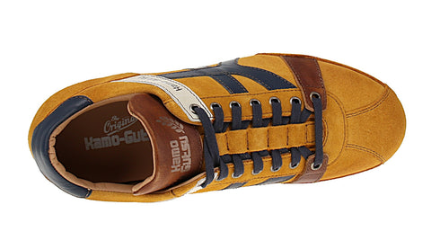 Kamo-Gutsu Tifo-044 - Herren Schuhe Sneaker - Mustard-Oil-Denim