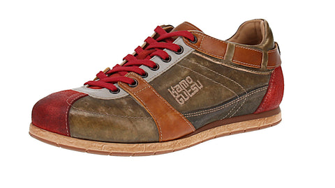 Kamo-Gutsu Tifo-051 - Herren Schuhe Sneaker - Rosso-Foresta