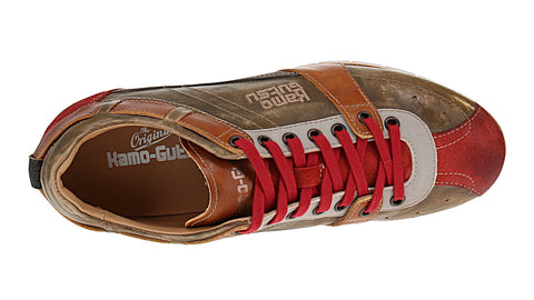 Kamo-Gutsu Tifo-051 - Herren Schuhe Sneaker - Rosso-Foresta