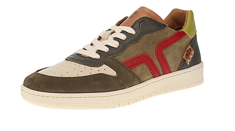 Kamo-Gutsu Campo-048 - Herren Schuhe Sneaker - Musgo-Papavero
