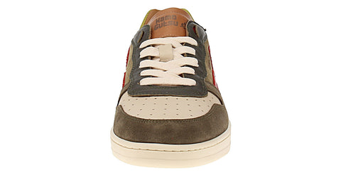 Kamo-Gutsu Campo-048 - Herren Schuhe Sneaker - Musgo-Papavero