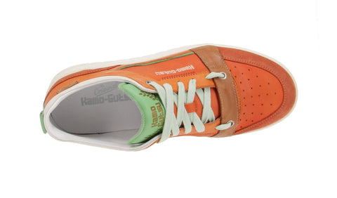 Kamo-Gutsu Campo-058 - Herren Schuhe Sneaker - Lavato-Arancio
