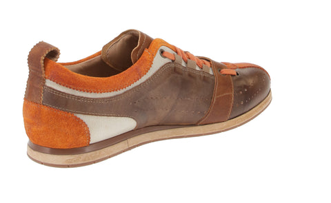 Kamo-Gutsu TIFO-017 - Herren Freizeitschuhe - Arancio-Taupe